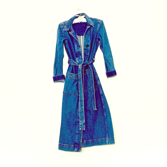 madewell denim duster